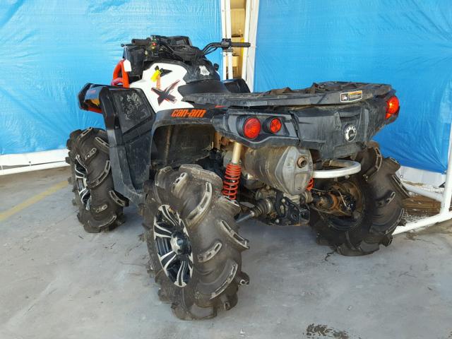 3JBLWAU29GJ000488 - 2016 CAN-AM OUTLANDER WHITE photo 3