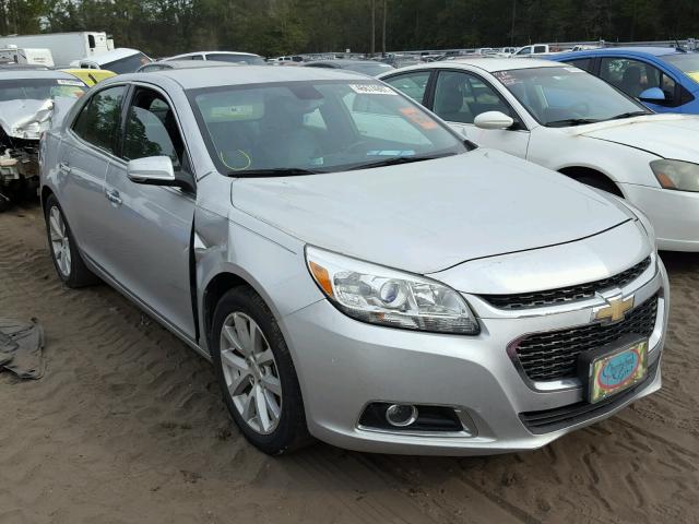 1G11F5SL2FU123929 - 2015 CHEVROLET MALIBU LTZ SILVER photo 1