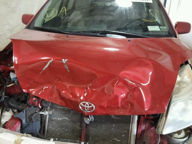 JTDKB20U267504986 - 2006 TOYOTA PRIUS 红色 照片 7