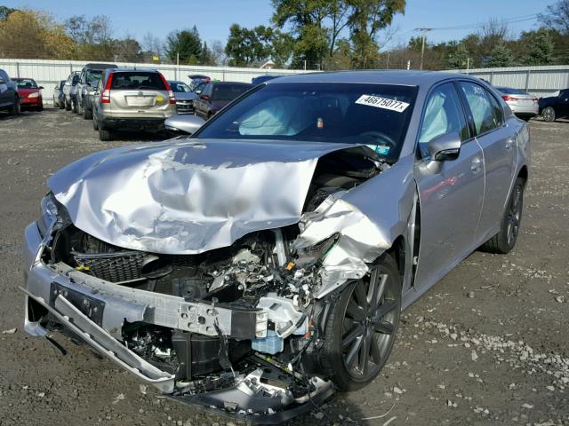 JTHCE1BL1FA009268 - 2015 LEXUS GS 350 SILVER photo 2