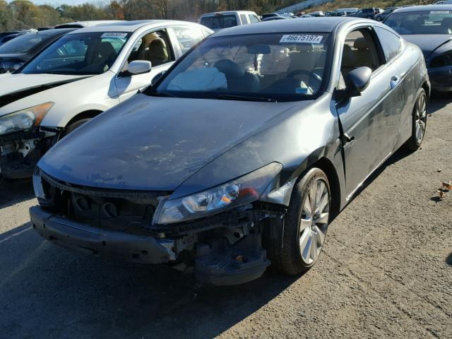 1HGCS22899A000206 - 2009 HONDA ACCORD EXL GRAY photo 2