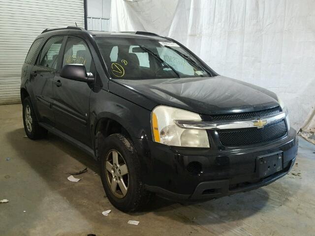 2CNDL23F476094904 - 2007 CHEVROLET EQUINOX BLACK photo 1