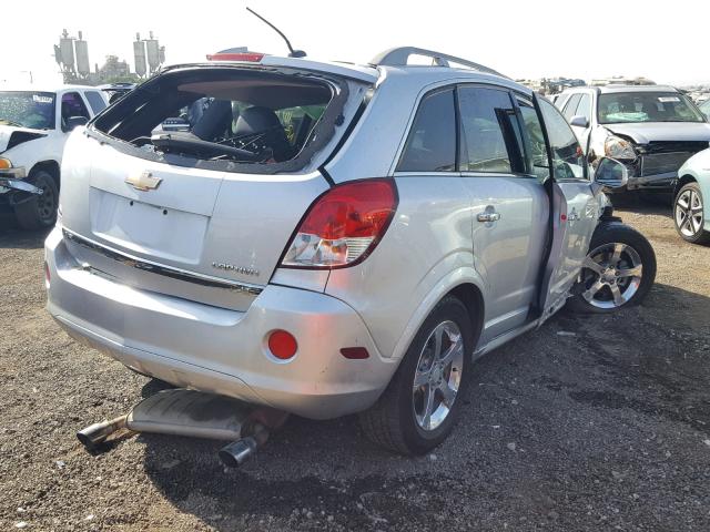 3GNAL3E55CS582957 - 2012 CHEVROLET CAPTIVA SP SILVER photo 4