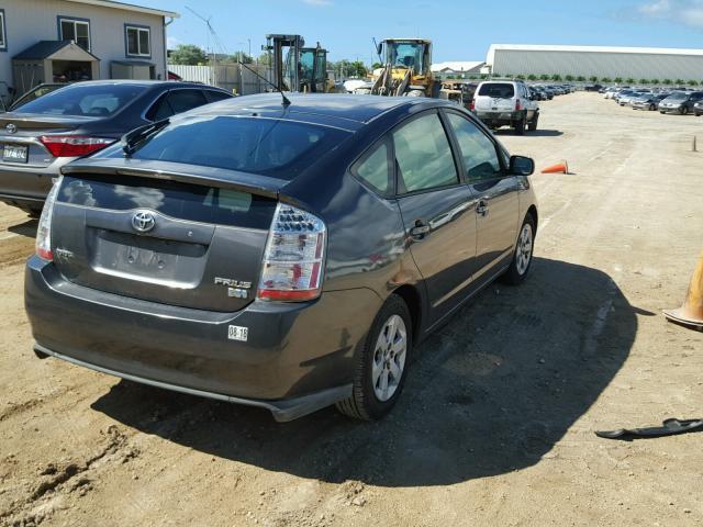 JTDKB20U973203320 - 2007 TOYOTA PRIUS GRAY photo 4