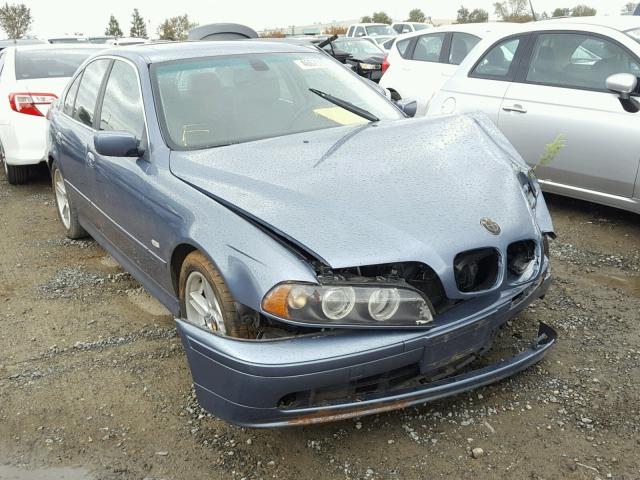 WBADT33423GF43063 - 2003 BMW 525 I BLUE photo 1