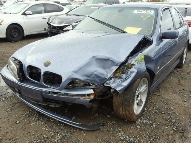 WBADT33423GF43063 - 2003 BMW 525 I BLUE photo 2