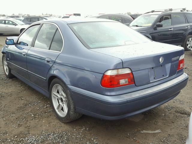 WBADT33423GF43063 - 2003 BMW 525 I BLUE photo 3