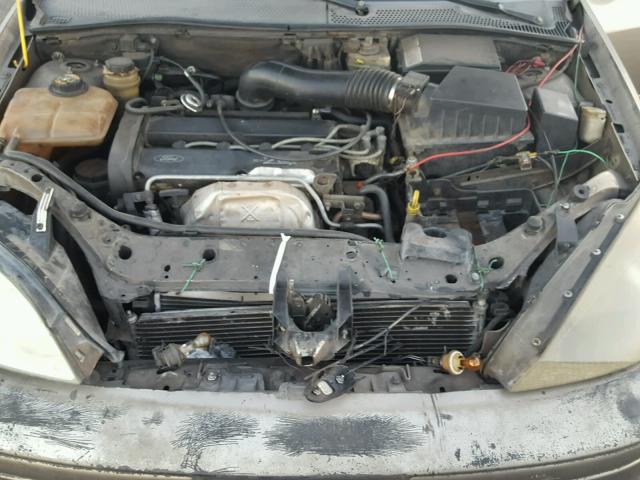 1FAFP34383W324798 - 2003 FORD FOCUS SE C TAN photo 7