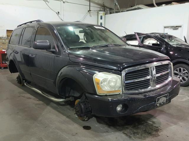 1D4HB48N14F147115 - 2004 DODGE DURANGO SL BLACK photo 1