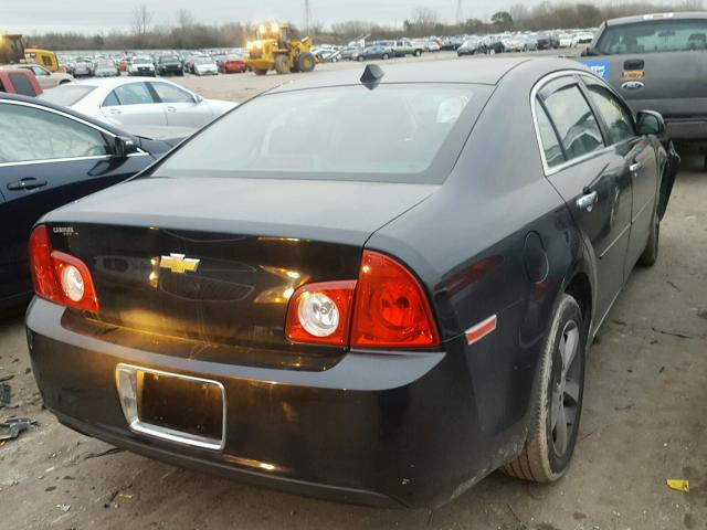 1G1ZC5E0XCF237111 - 2012 CHEVROLET MALIBU 1LT CHARCOAL photo 4