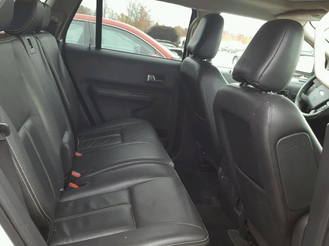 2FMDK4KC8ABB15838 - 2010 FORD EDGE Beyaz fotoğraf 6