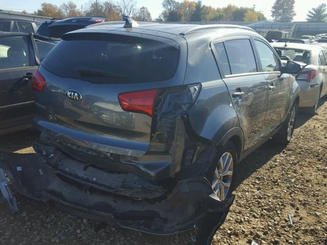 KNDPBCAC4F7693495 - 2015 KIA SPORTAGE L GRAY photo 4