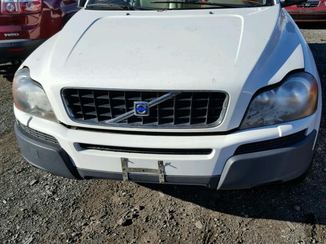 YV1CZ59H941079719 - 2004 VOLVO XC90 WHITE photo 7