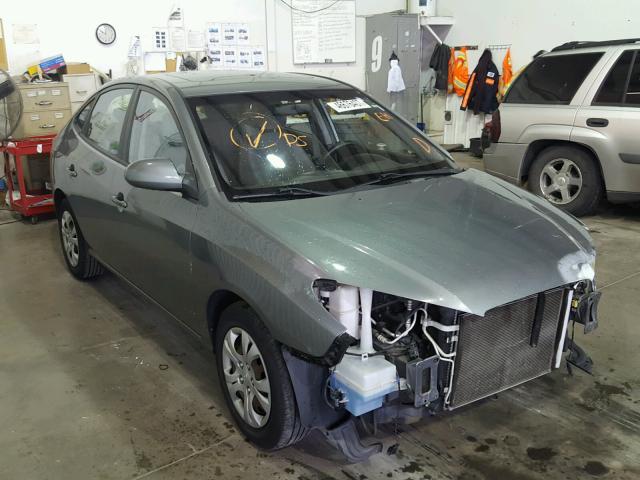 KMHDU4AD7AU028866 - 2010 HYUNDAI ELANTRA BL GRAY photo 1