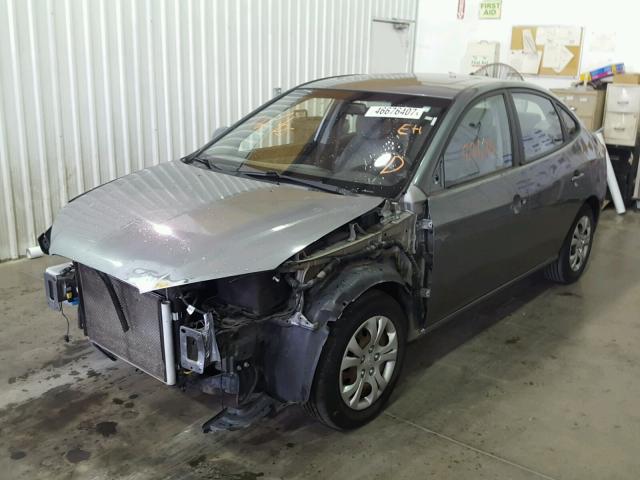 KMHDU4AD7AU028866 - 2010 HYUNDAI ELANTRA BL GRAY photo 2