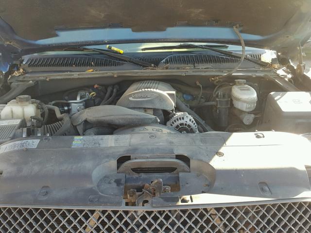 2GCEK13T141417746 - 2004 CHEVROLET SILVERADO BLUE photo 7