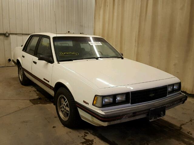 1G1AW19R7G6252676 - 1986 CHEVROLET CELEBRITY WHITE photo 1