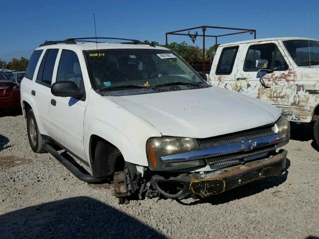 1GNDS13S672302283 - 2007 CHEVROLET TRAILBLAZE WHITE photo 1