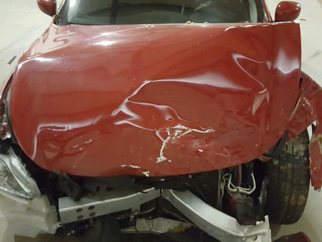 JNKCV64E98M104562 - 2008 INFINITI G37 BASE RED photo 7