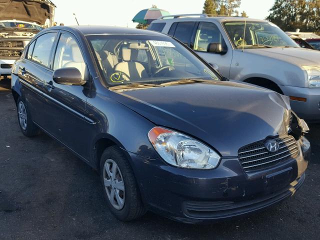 KMHCN4AC7BU591546 - 2011 HYUNDAI ACCENT GLS CHARCOAL photo 1