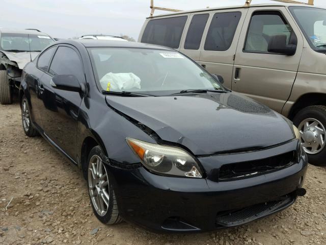 JTKDE177460118596 - 2006 TOYOTA SCION TC BLACK photo 1