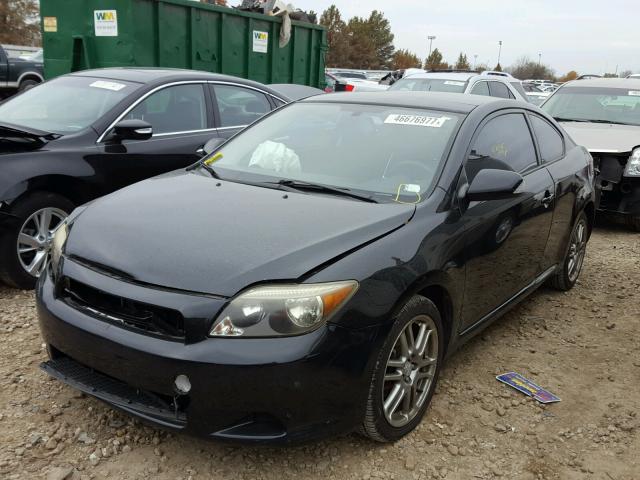 JTKDE177460118596 - 2006 TOYOTA SCION TC BLACK photo 2