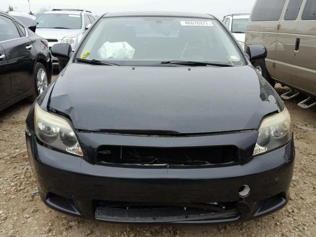 JTKDE177460118596 - 2006 TOYOTA SCION TC BLACK photo 9