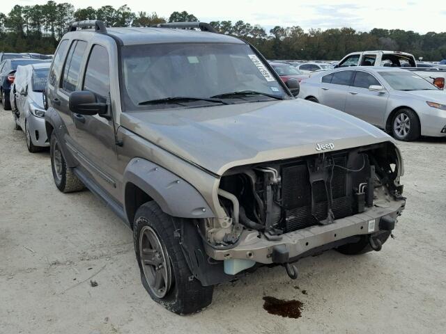 1J4GL38K95W722921 - 2005 JEEP LIBERTY RE TAN photo 1