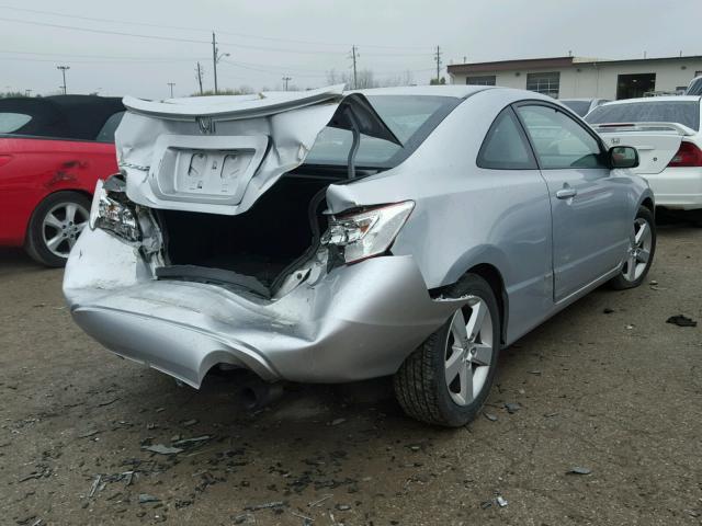 2HGFG12878H569533 - 2008 HONDA CIVIC EX SILVER photo 4