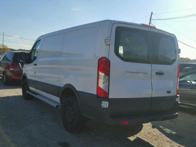 1FTYR1ZMXGKA22543 - 2016 FORD TRANSIT T- WHITE photo 3