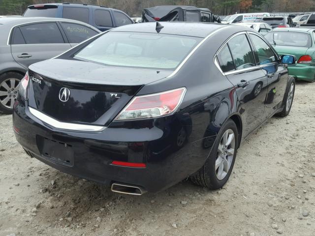 19UUA8F50CA010091 - 2012 ACURA TL BLACK photo 4