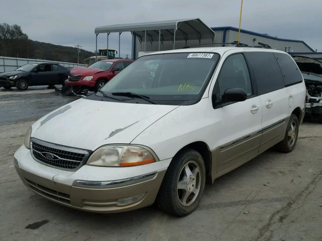 2FMDA5347YBC13317 - 2000 FORD WINDSTAR S WHITE photo 2