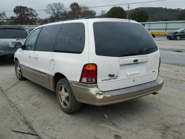 2FMDA5347YBC13317 - 2000 FORD WINDSTAR S WHITE photo 3