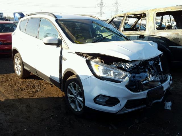 1FMCU9GD8HUA10967 - 2017 FORD ESCAPE SE WHITE photo 1