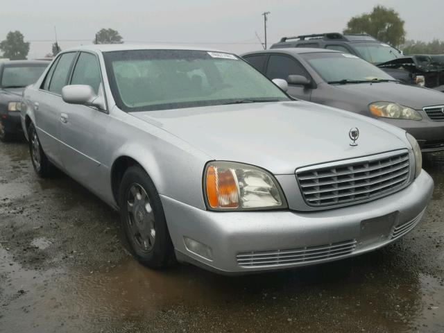 1G6KD54Y22U280013 - 2002 CADILLAC DEVILLE SILVER photo 1