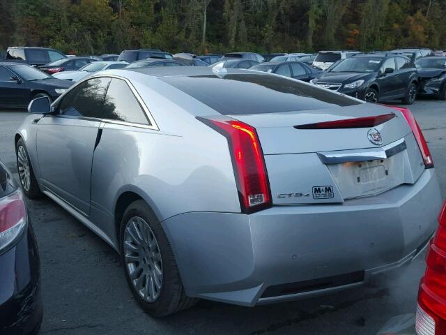 1G6DS1ED0B0134090 - 2011 CADILLAC CTS PREMIU SILVER photo 3