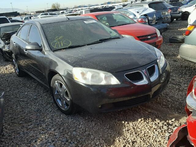 1G2ZG57N884303375 - 2008 PONTIAC G6 BASE BLACK photo 1