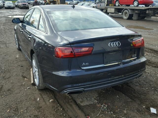 WAUJGAFC4GN020916 - 2016 AUDI A6 QUATTRO GRAY photo 3