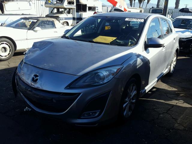 JM1BL1H60A1349346 - 2010 MAZDA 3 S SILVER photo 2