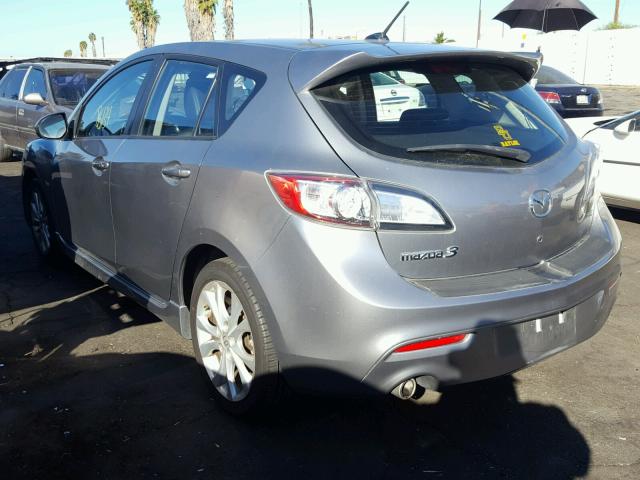 JM1BL1H60A1349346 - 2010 MAZDA 3 S SILVER photo 3