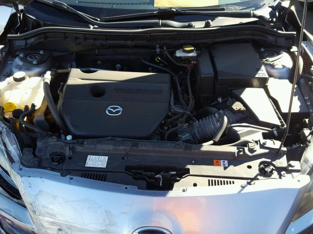 JM1BL1H60A1349346 - 2010 MAZDA 3 S SILVER photo 7