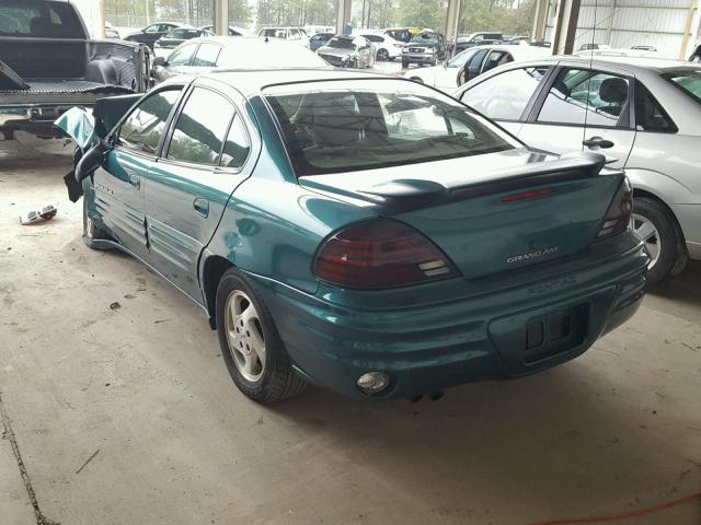 1G2NE52T5XM841637 - 1999 PONTIAC GRAND AM S GREEN photo 3