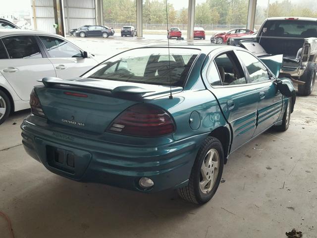 1G2NE52T5XM841637 - 1999 PONTIAC GRAND AM S GREEN photo 4