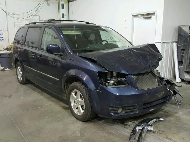 2D8HN54169R663260 - 2009 DODGE GRAND CARA BLUE photo 1