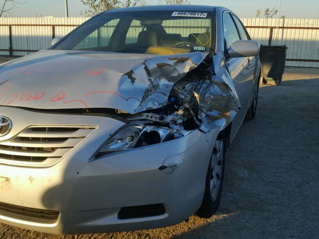 4T4BE46K08R026064 - 2008 TOYOTA CAMRY CE SILVER photo 9