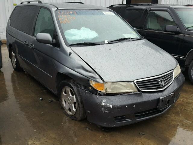 2HKRL186X1H550100 - 2001 HONDA ODYSSEY EX BLUE photo 1