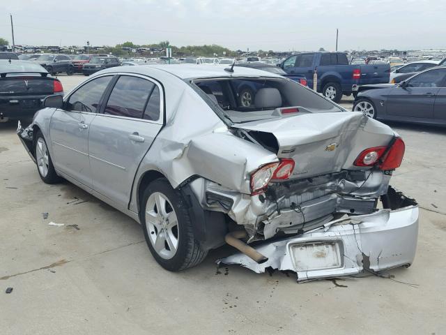 1G1ZB5E15BF312324 - 2011 CHEVROLET MALIBU LS SILVER photo 3