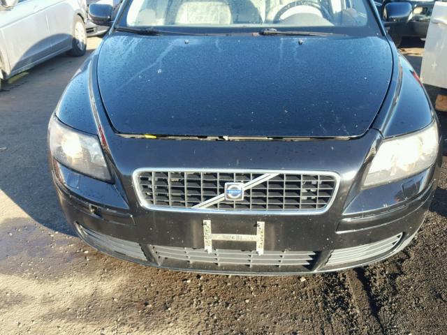 YV1MS390962150406 - 2006 VOLVO S40 BLACK photo 9