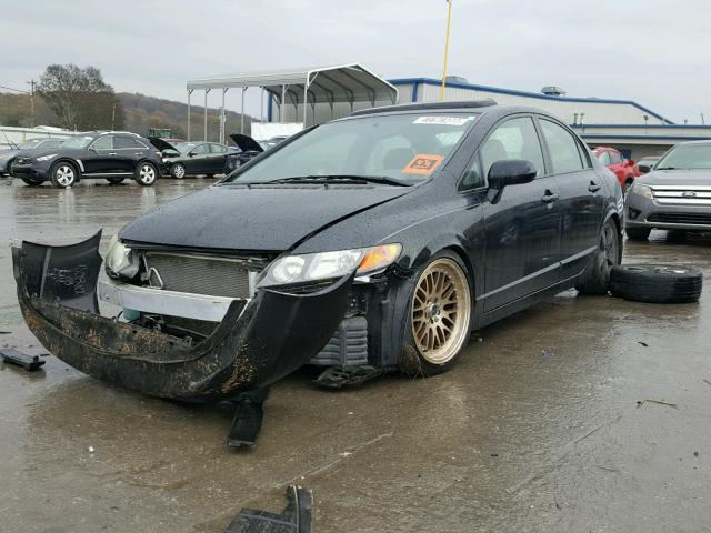 1HGFA16808L030704 - 2008 HONDA CIVIC EX 黑色 照片 2