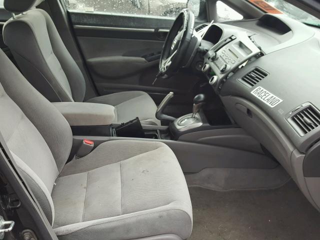 1HGFA16808L030704 - 2008 HONDA CIVIC EX 黑色 照片 5